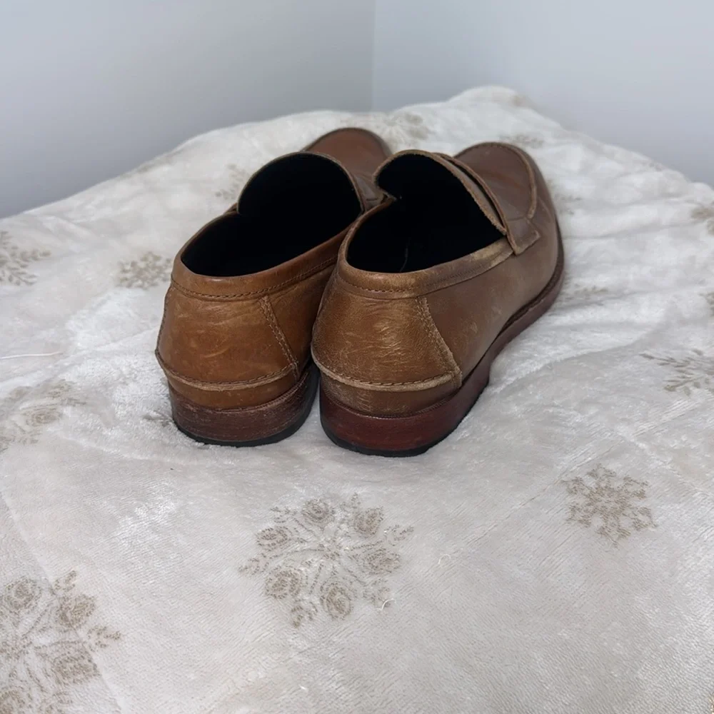 Men’s Coach Leather Shoes Size 9 - Picture 3 of 5